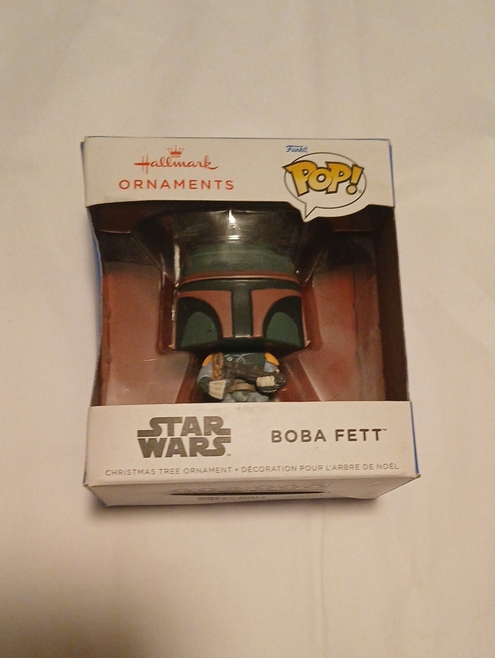 🍊3/$15🍊 Hallmark Star Wars Boba Fett Pop! Ornament